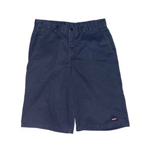 Dickies Navy Blue Relaxed Fit Pocket Work Shorts Size 36